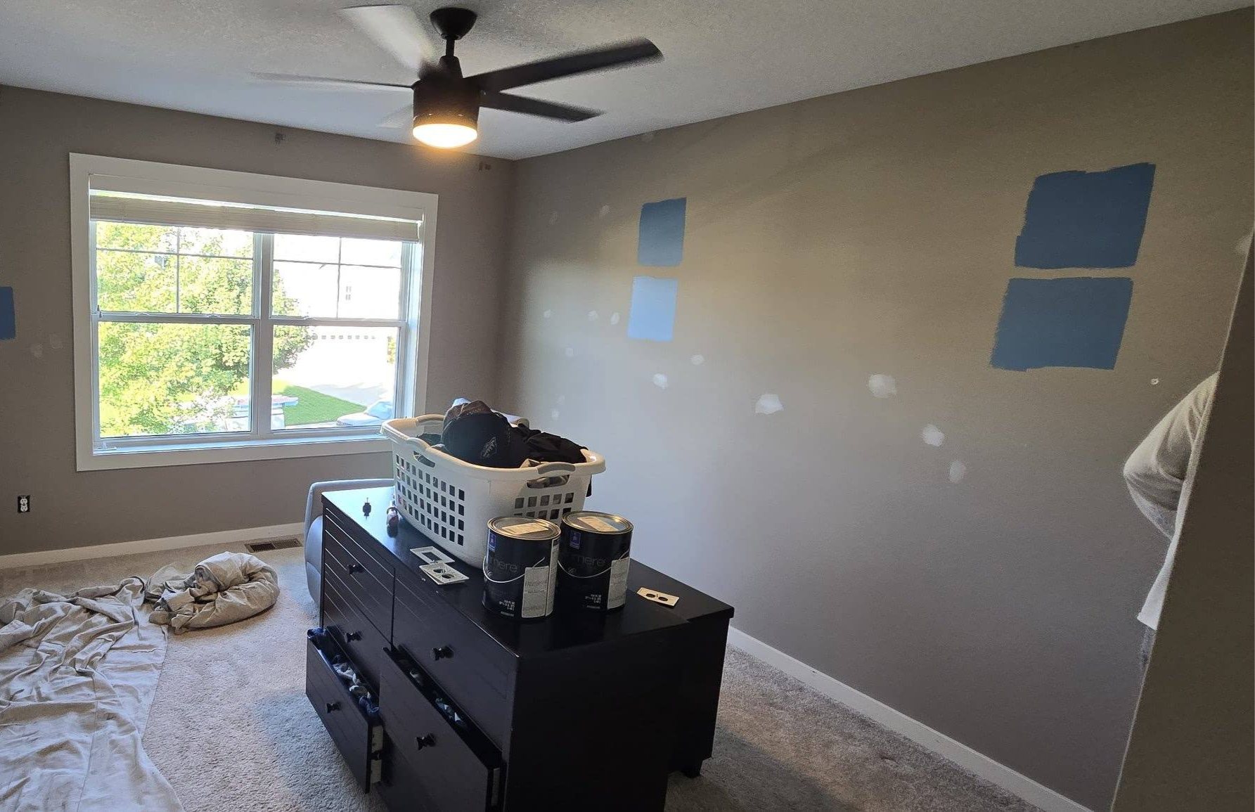 Bedroom repaint before