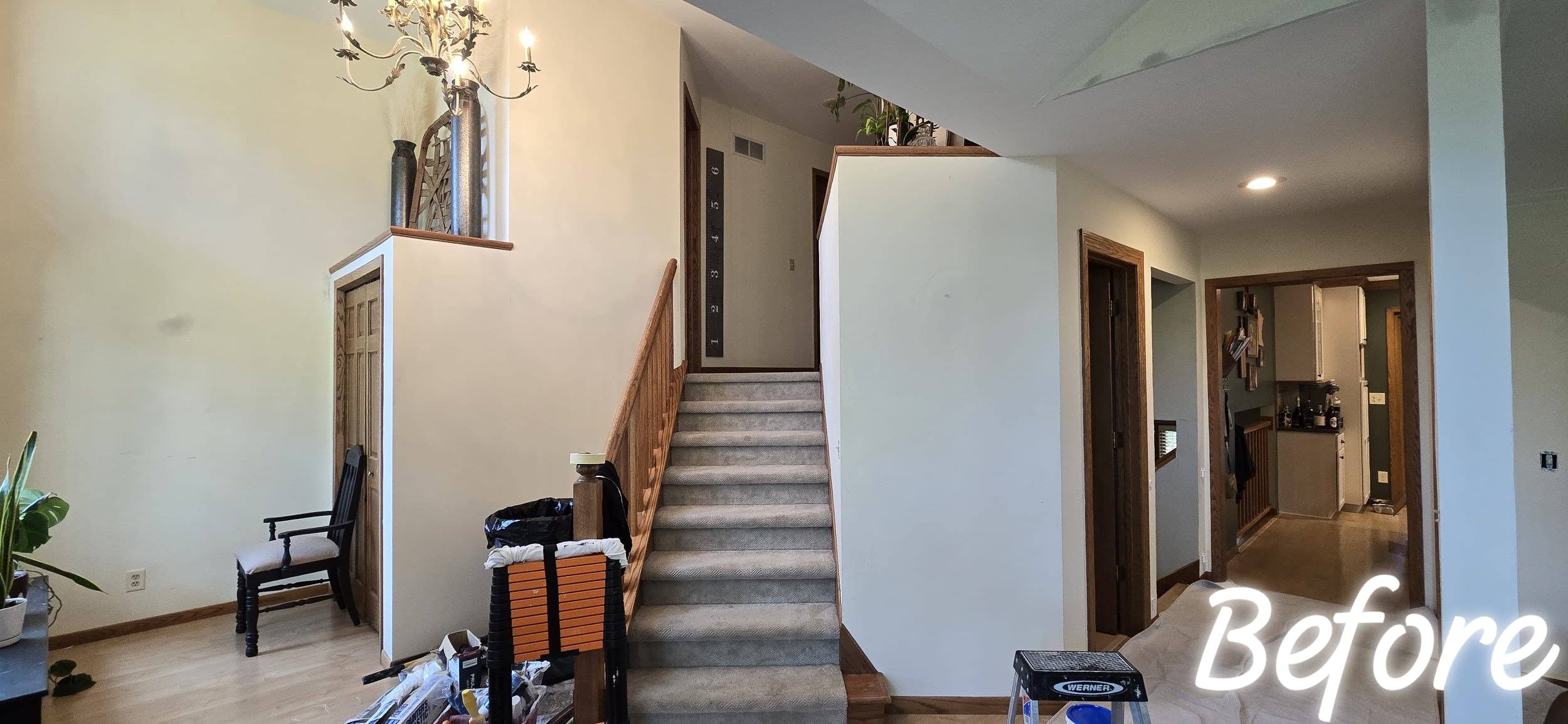 Entryway before